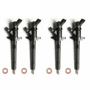 4x buse d'injection 0445110259 Ford Focus C-Max Citroen Peugeot 1,6 TDCi IDH